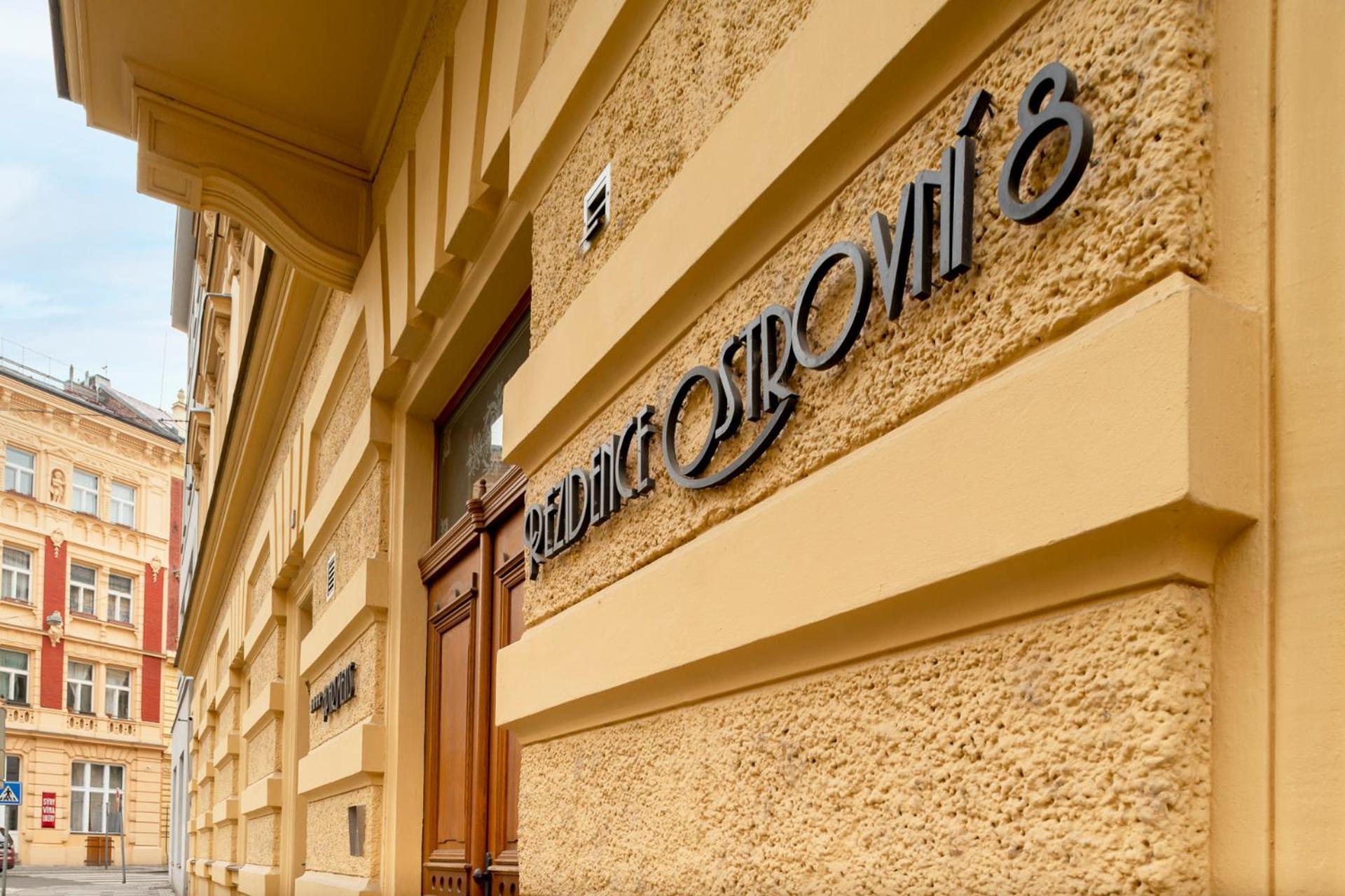 Rezidence Ostrovni Aparthotel Prága Kültér fotó